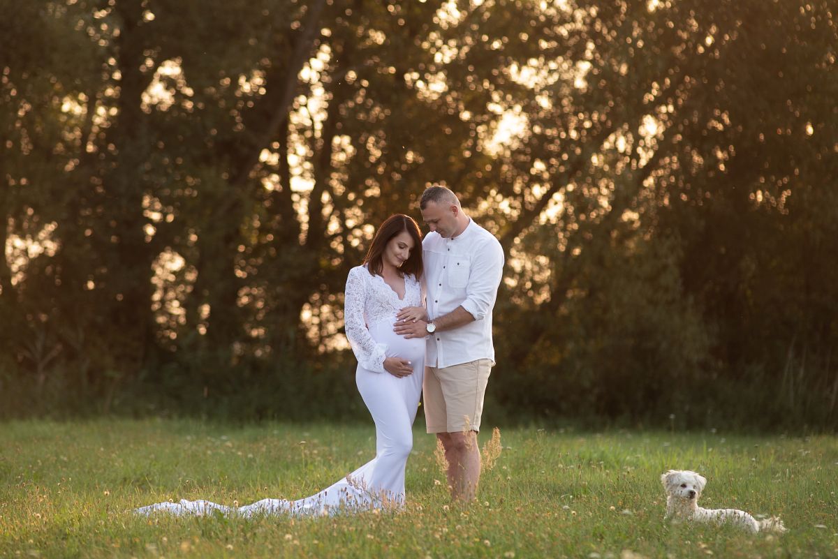 sesja ciążowa białystok plener